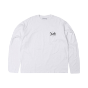 Dada Logo LS T-Shirt White