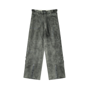 Project G/R Flight Denim Pants Dust Grey