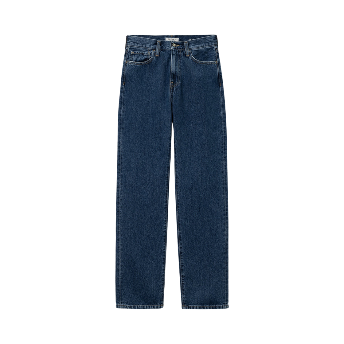 (W) 칼하트 WIP 블루 스톤 워시드 녹슨 팬츠 블루 스톤 워시드