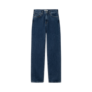 (W) Carhartt WIP Blue Stone Washed Noxon Pants Blue Stone Washed