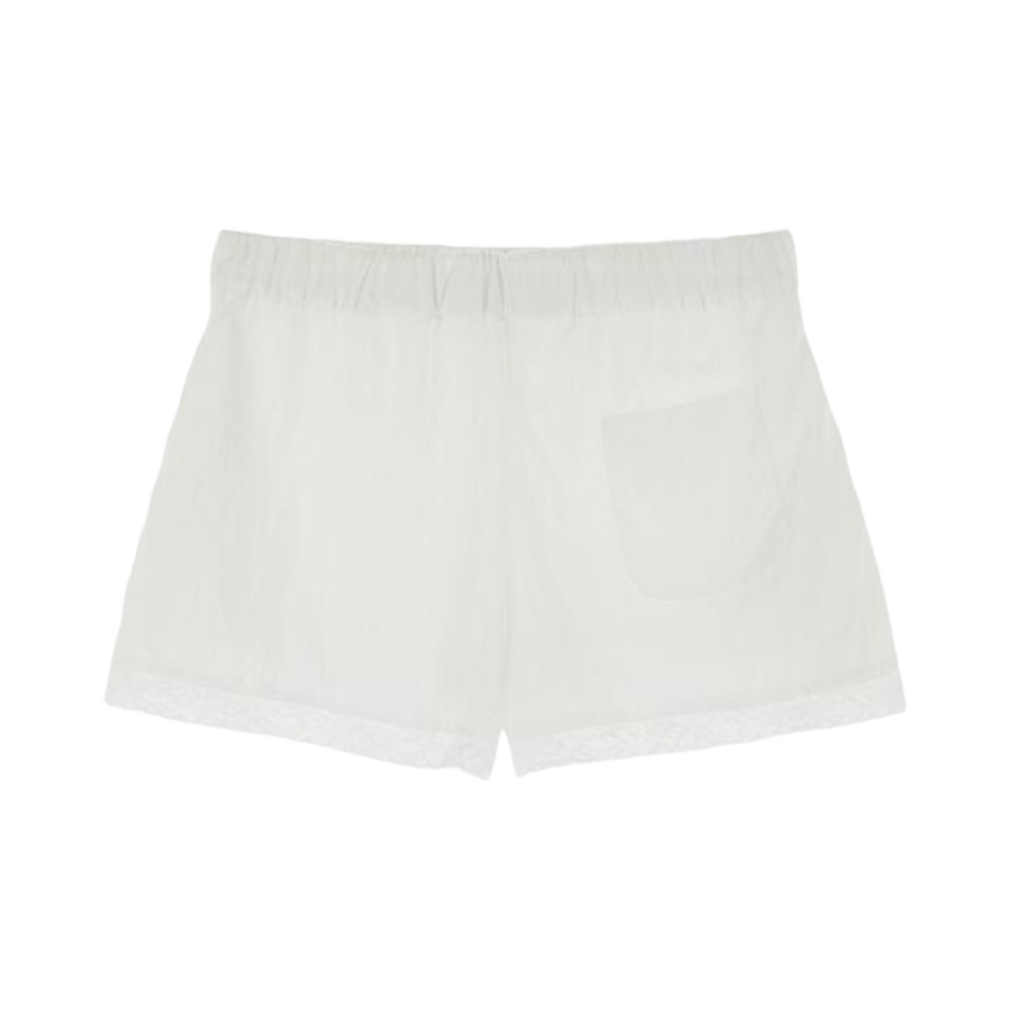(W) 다이닛 레이스 숏 팬츠 화이트((W) Deinet Lace Short Pants in White) - 2