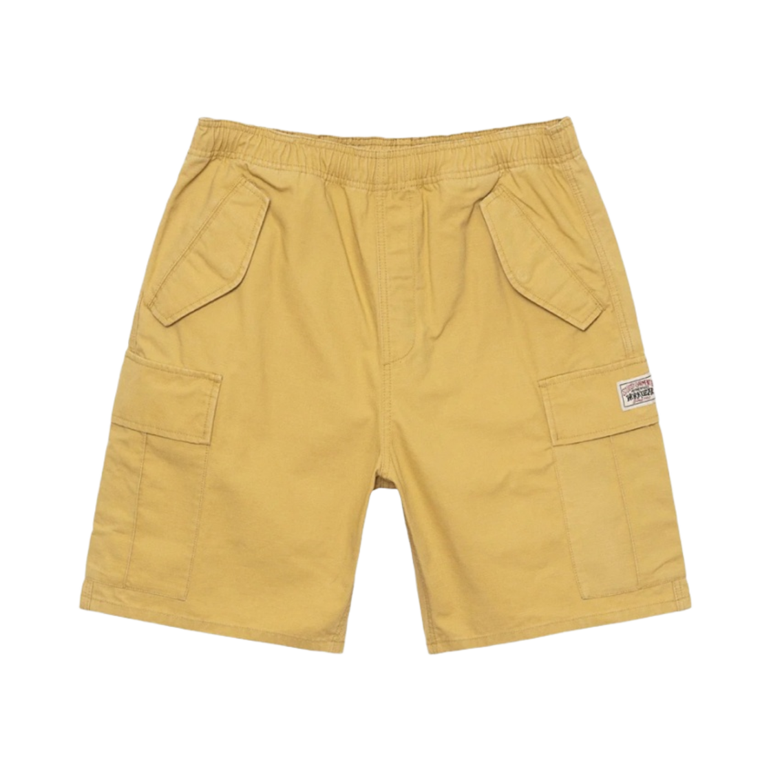 스투시 립스탑 카고 비치 쇼츠 설퍼(Stussy Ripstop Cargo Beach Shorts Camo Sulphur) - 1