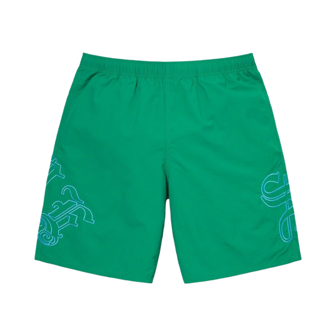 슈프림 올드 잉글리쉬 나일론 쇼츠 그린 - 23SS(Supreme Old English Nylon Shorts Green - 23SS) - 1