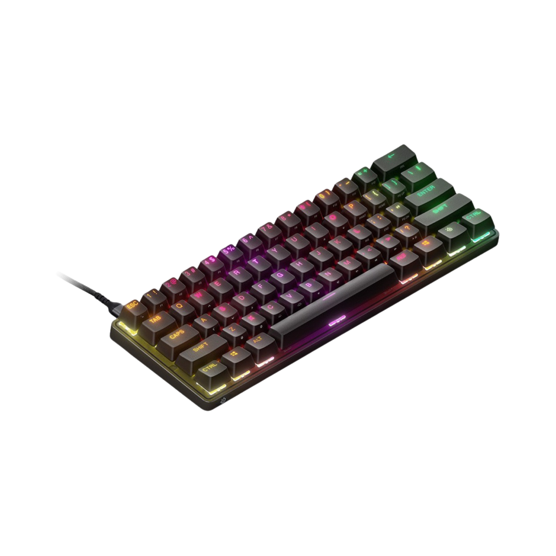 스틸시리즈 에이펙스 9 미니 게이밍 키보드 영문 자판 블랙 (국내 정식 발매 제품)(Steelseries Apex 9 Mini Gaming Keyboard US English Black (Korean Ver.)) - 2