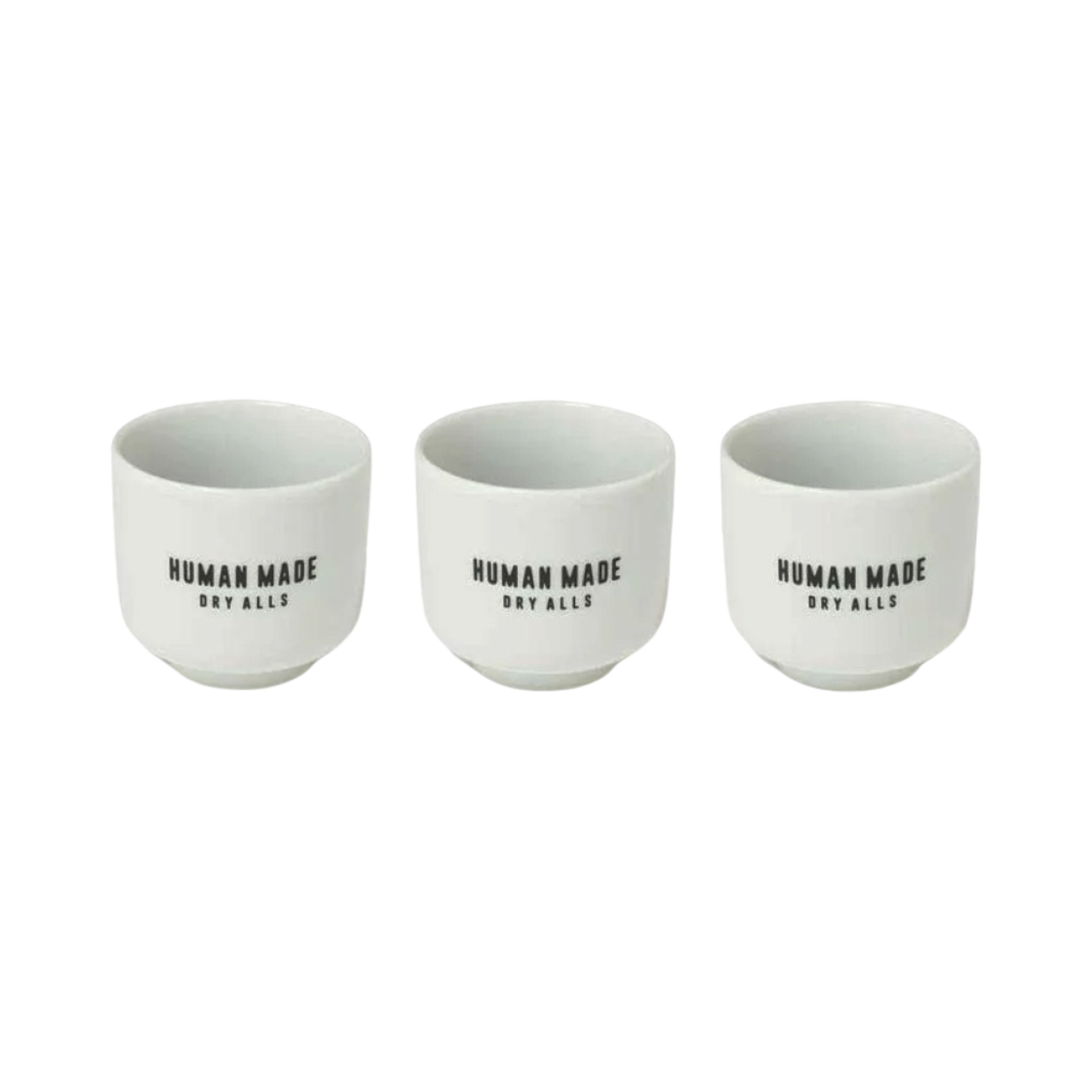휴먼 메이드 사케 컵 화이트 (3개 세트)(Human Made Sake Cup White (Set of 3)) - 2