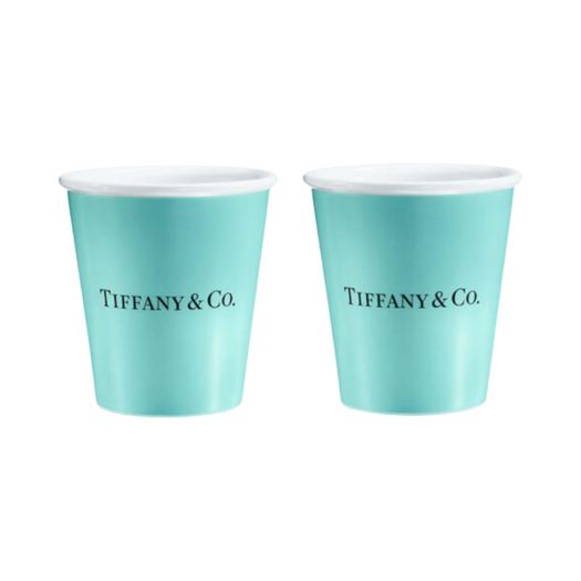 Tiffany & Co. Everyday Objects Tiffany Coffee Cups (Set of 2)