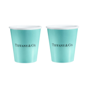 Tiffany & Co. Everyday Objects Tiffany Coffee Cups (Set of 2)
