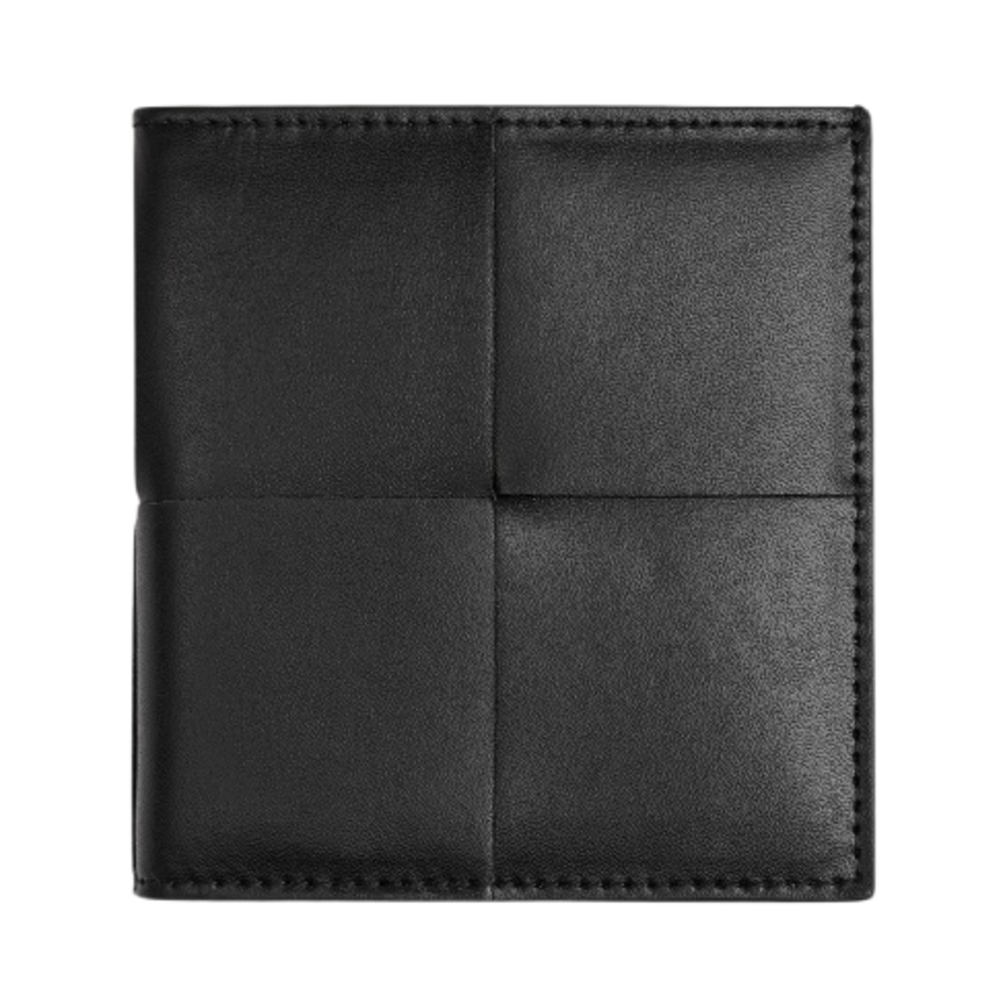 679847VBWD28803 Bottega Veneta Slim Bi-Fold Wallet Black