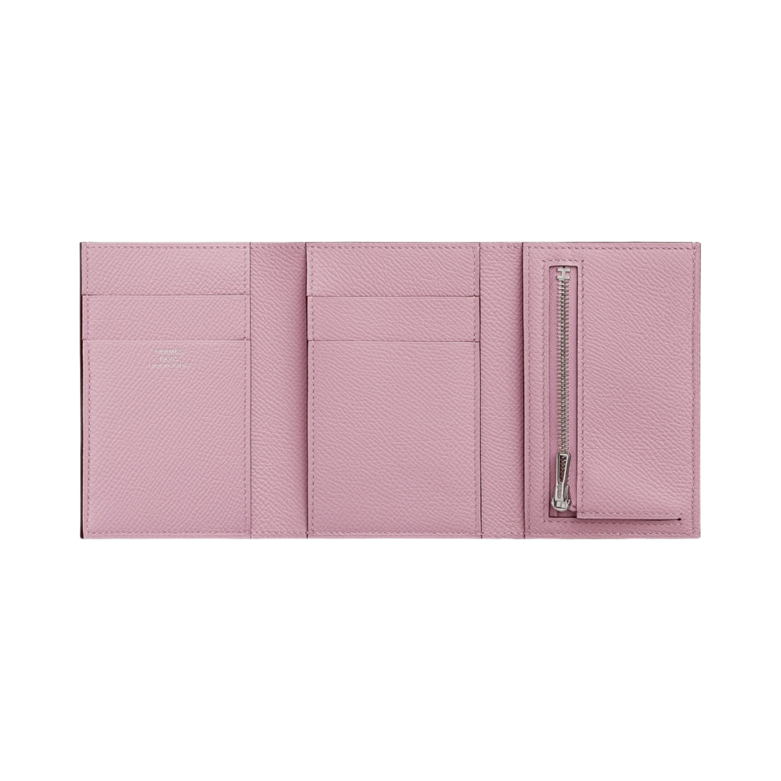 에르메스 베안 트라이폴드 지갑 앱송 & 팔라듐 하드웨어 모브 실베스트레(Hermes Bearn Wallet Epsom & Palladium Mauve Sylvestre) - 2