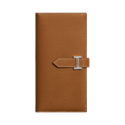 Hermes Bearn Wallet Epsom & Palladium Gold
