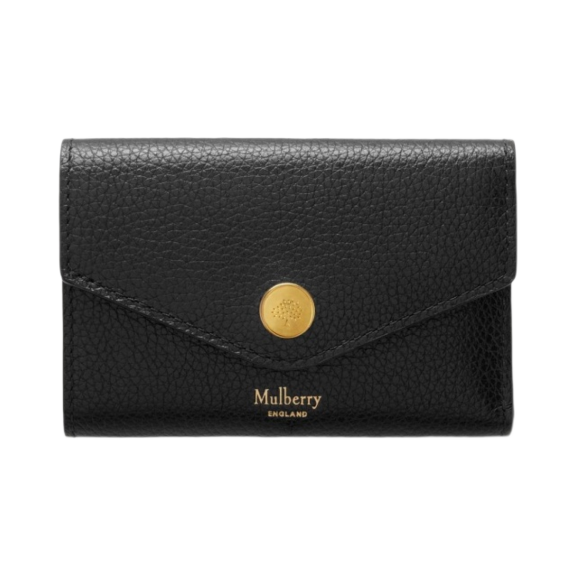 멀버리 스몰 클래식 그레인 폴디드 멀티 카드 지갑 블랙(Mulberry Small Classic Grain Folded Multi Card Wallet Black)