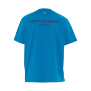 Wooyoungmi Cotton Back Logo T-Shirt Blue - 23SS
