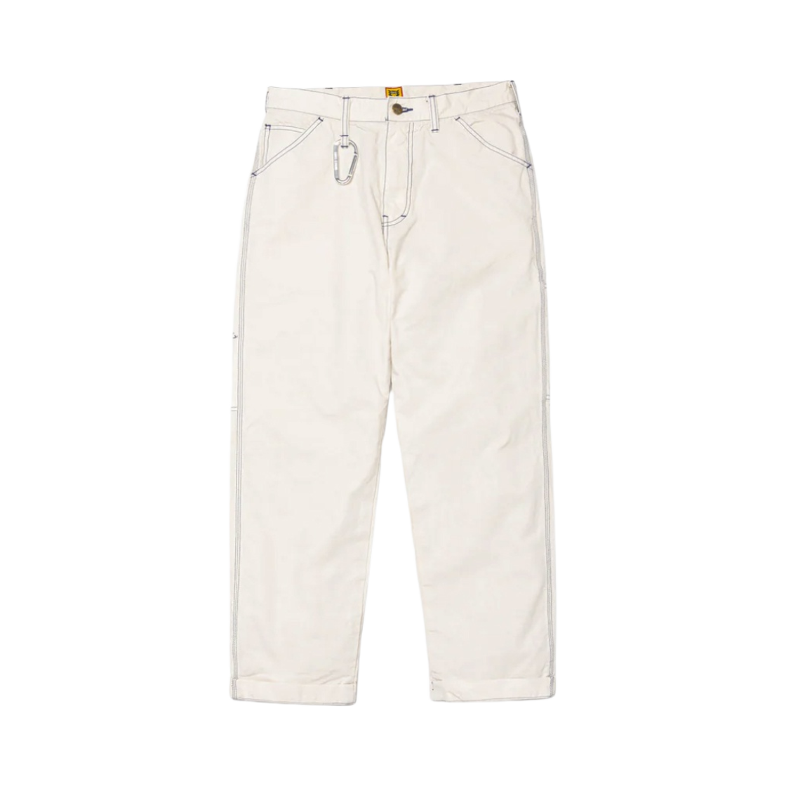 HM27PT008 Human Made Garment Dyed Painter Pants White