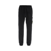 Stone Island 64551 Cotton Fleece Cargo Pants Black - 23SS