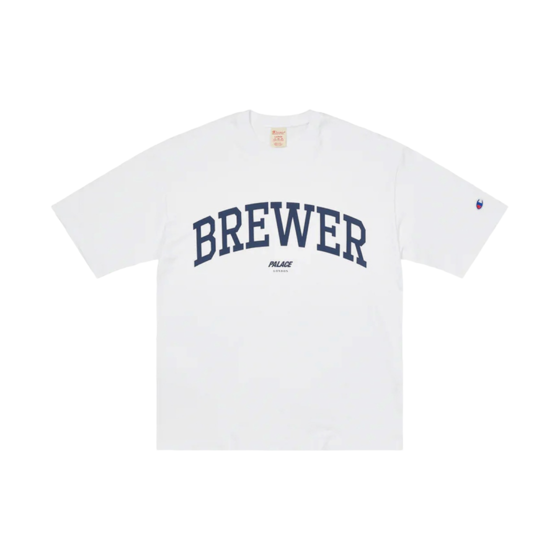팔라스 챔피언 샵 티셔츠 런던 화이트 - 22FW(Palace Champion Shop T-Shirt London White - 22FW) - 1