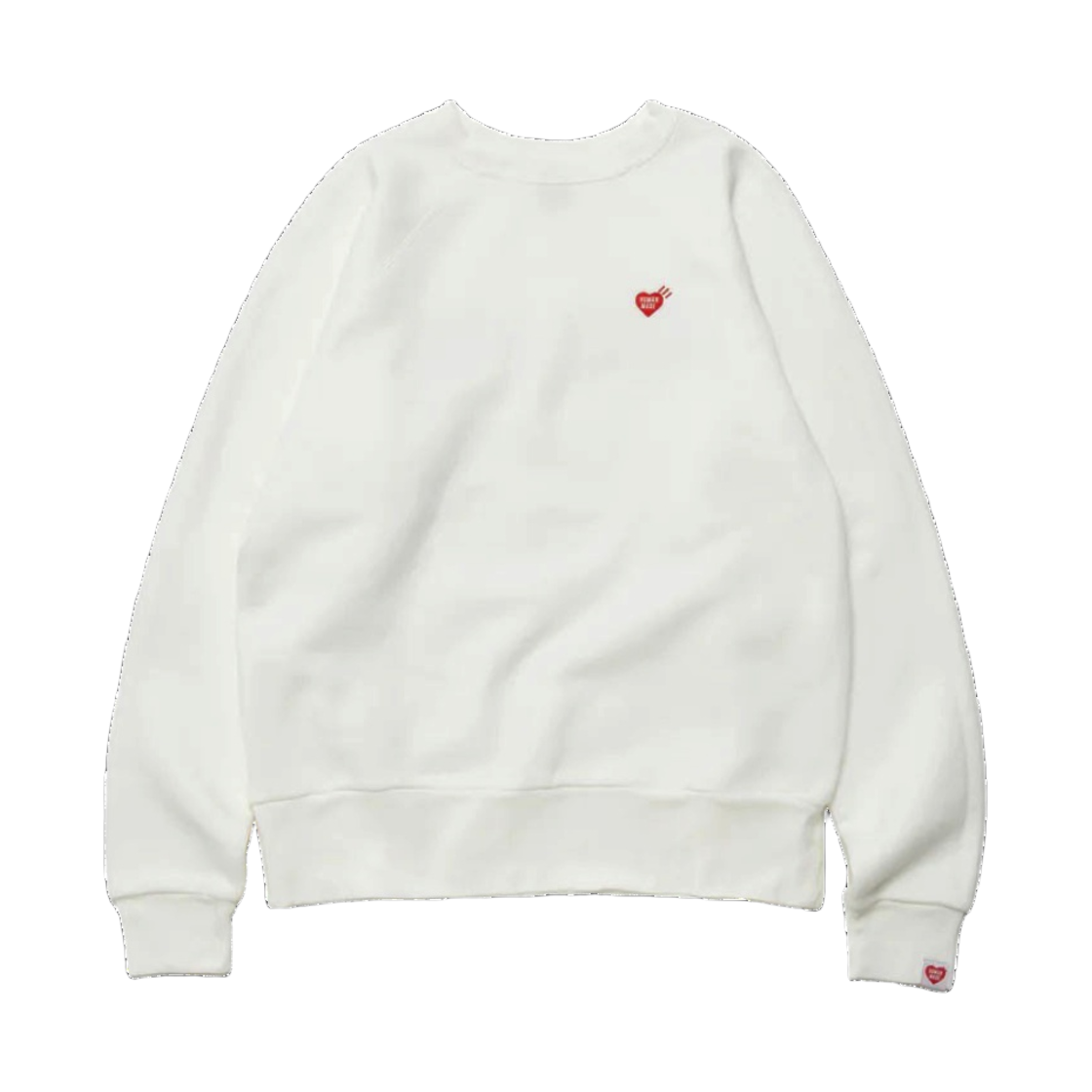 휴먼 메이드 스웨트셔츠 #2 화이트(Human Made Sweatshirt #2 White) - 1