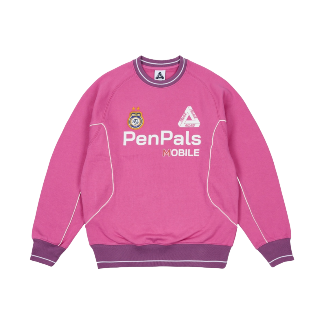 팔라스 펜 팔 크루 로사 - 24SS(Palace Pen Pals Crew Rosa - 24SS)