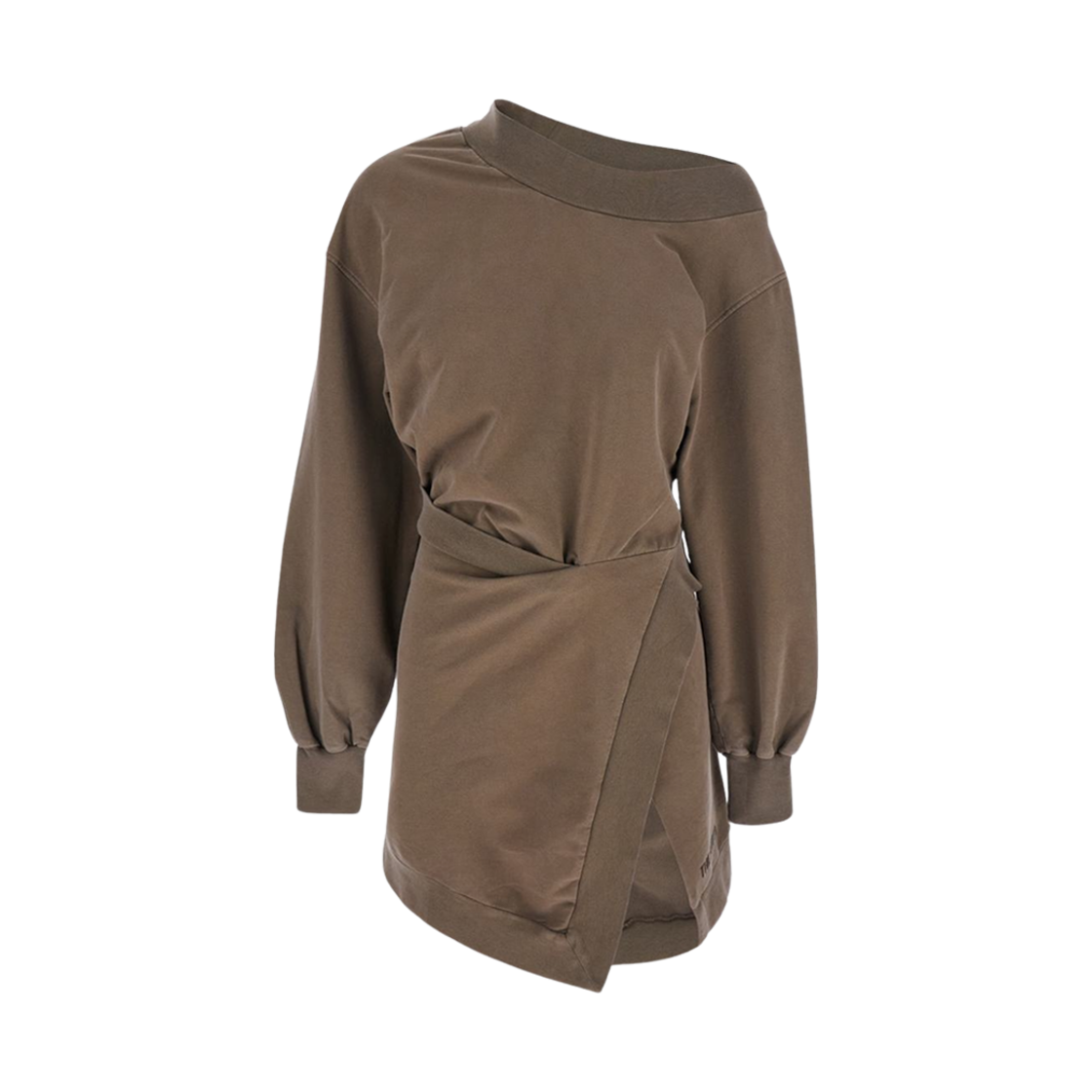 250WCA00397JJF006AA801 (W) The Attico Cut Out Dress Brown