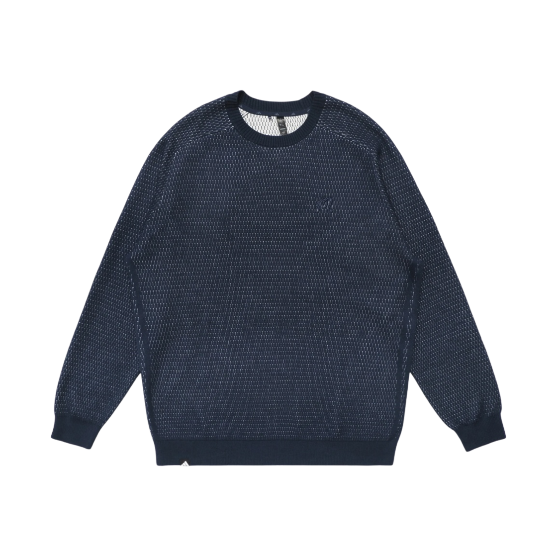 말본 골프 x 아디다스 프라임니트 크루 컬리지에이트 네이비 화이트(Malbon Golf x Adidas Primeknit Crew Collegiate Navy White) - 1