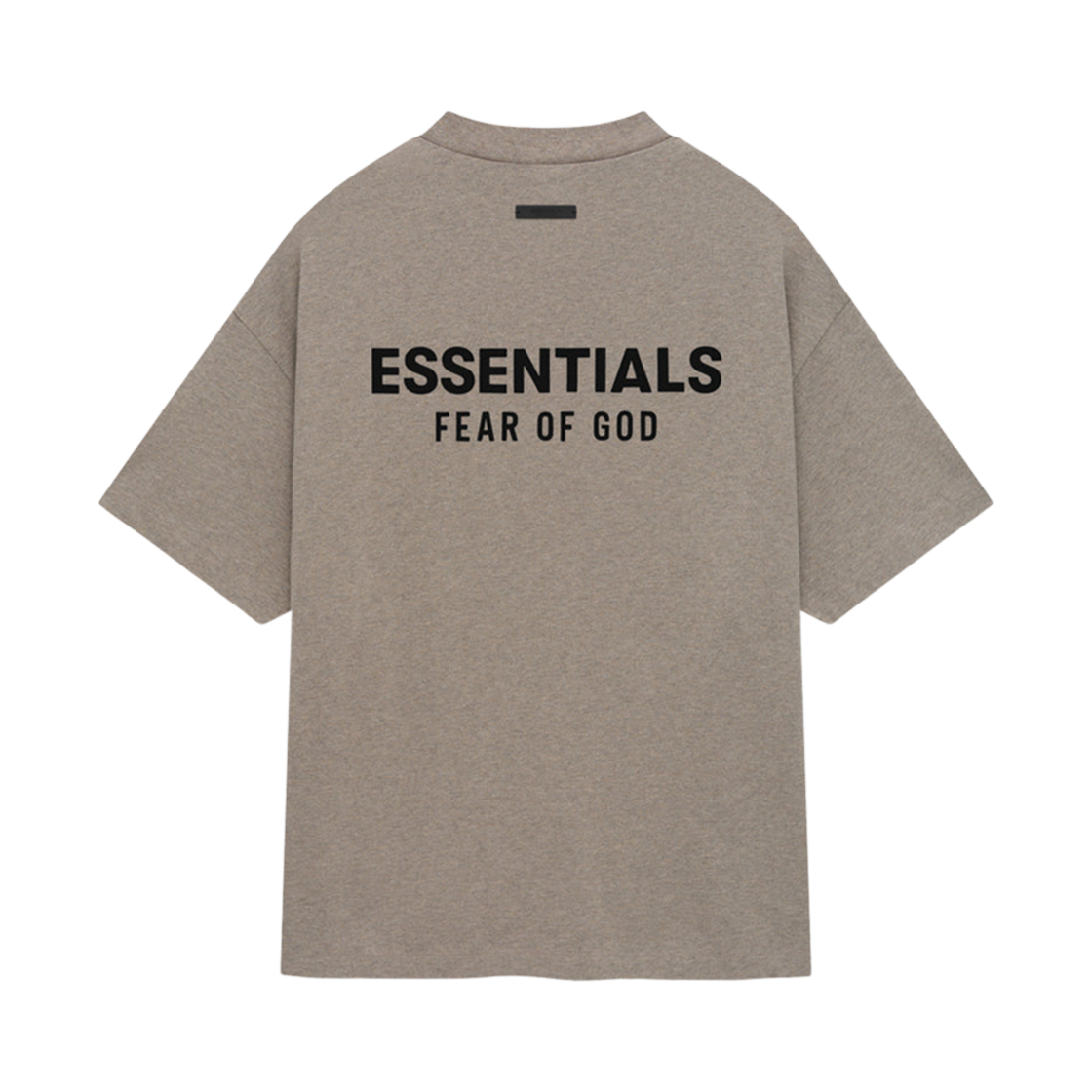 에센셜 저지 크루넥 티셔츠 헤더 그레이 - 24FW(Essentials Jersey Crewneck T-Shirt Heather Grey - 24FW) - 2