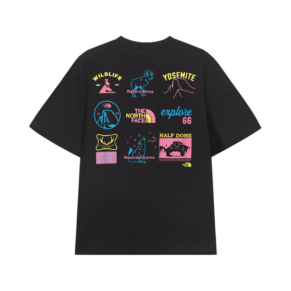 노스페이스 어드벤쳐 숏슬리브 라운드 티셔츠 블랙 - 25SS(The North Face Adventure S/S Round T-Shirt Black - 25SS) - 2
