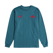 The North Face x Kaws L/S T-Shirt Mallard Blue