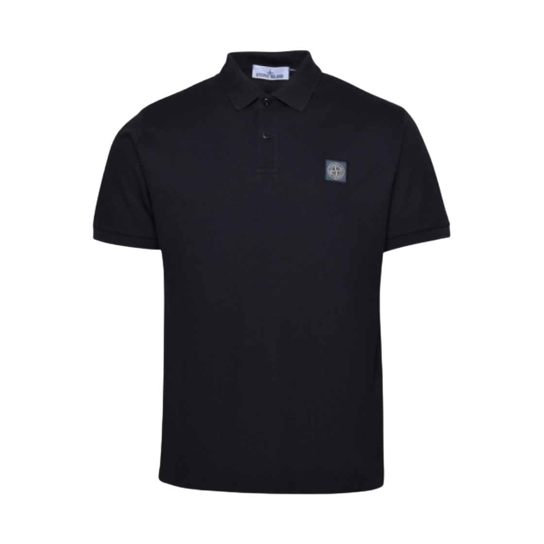 스톤 아일랜드 22R39 오가닉 코튼 피케 폴로 셔츠 네이비 블루 - 23SS(Stone Island 22R39 Organic Cotton Pique Polo Shirt Navy Blue - 23SS) - 1
