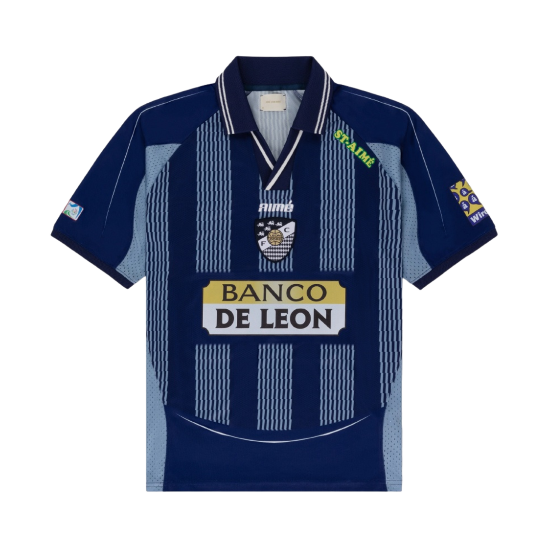 - Aime Leon Dore Team Leon Soccer Jersey Blue