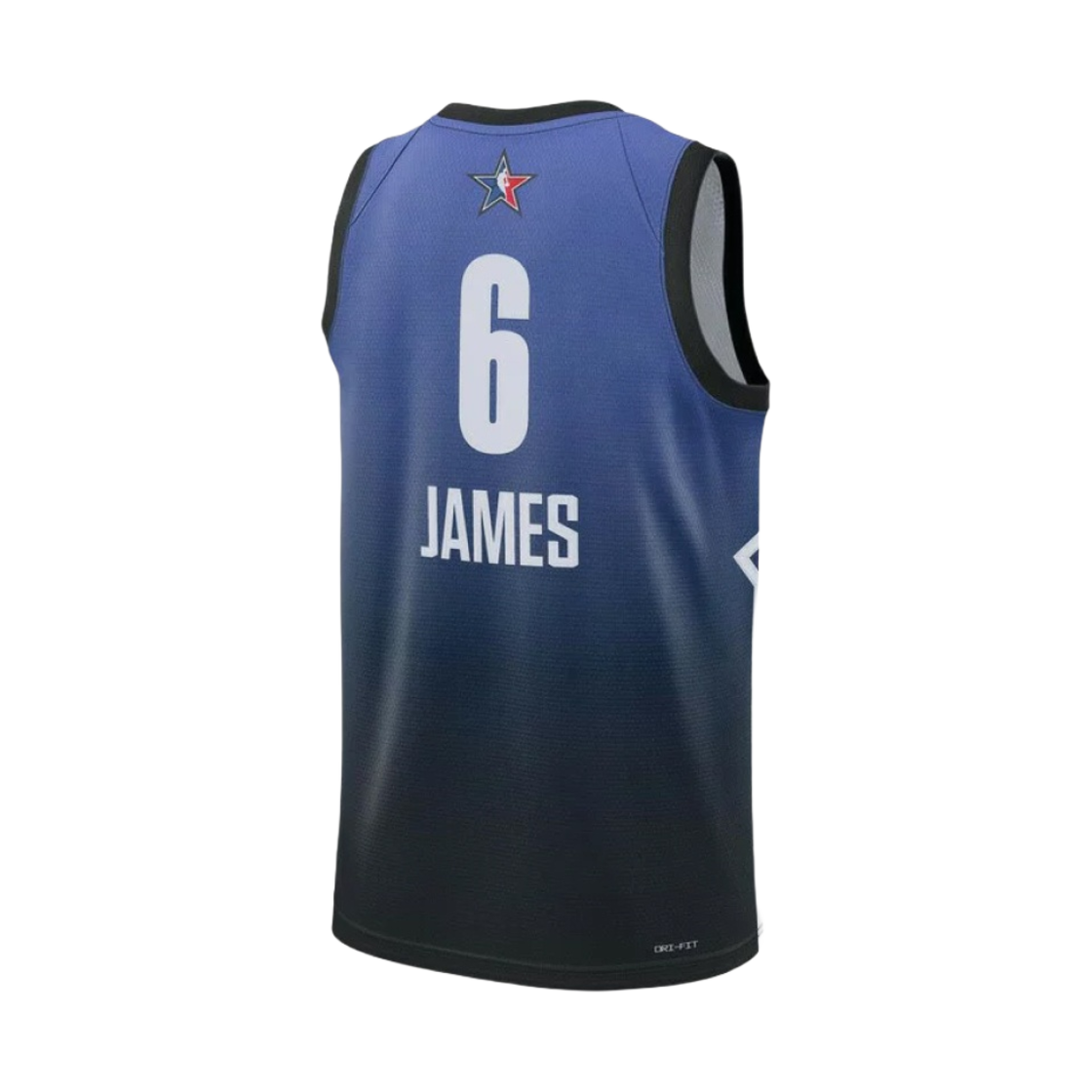 조던 르브론 제임스 2023 올스타 에디션 드라이핏 NBA 스윙맨 저지 블루(Jordan LeBron James 2023 All Star Edition Dri-Fit NBA Swingman Jersey Blue)