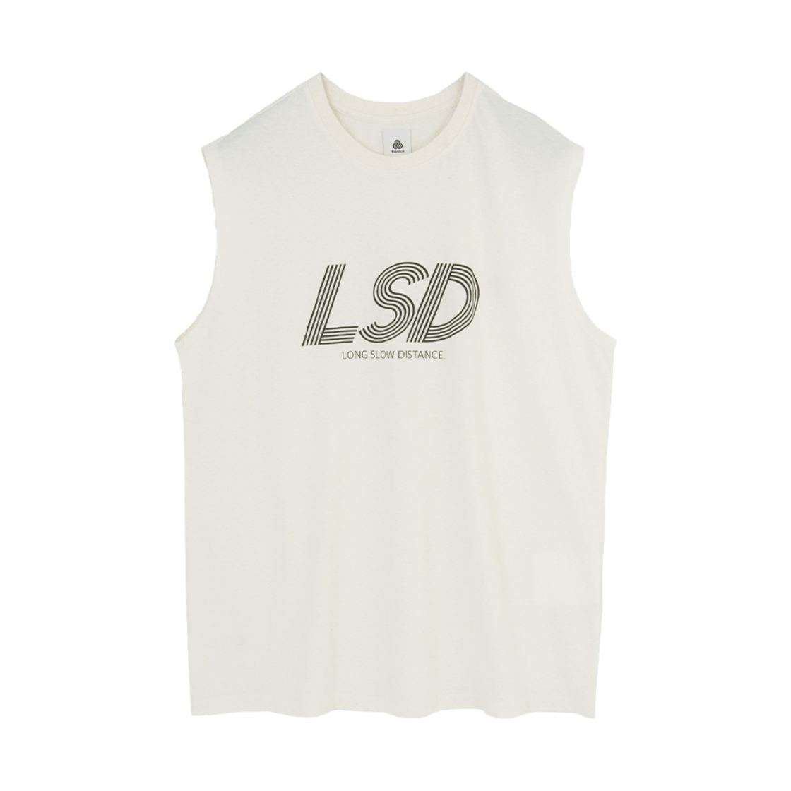 브라운야드 밸런스 엘에스디 슬리브리스 워시드 아이보리