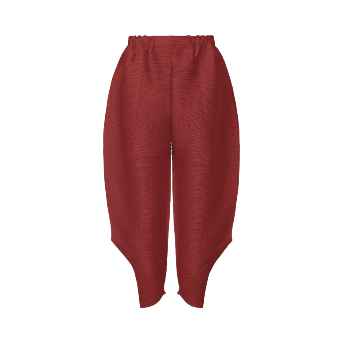 (W) 플리츠 플리즈 이세이 미야케 MC 메이 테이퍼드 팬츠 보르도((W) Pleats Please Issey Miyake MC May Tapered Pants Bordeaux) - 1