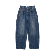Millo Archive Reflect Curved Pants Mid Blue