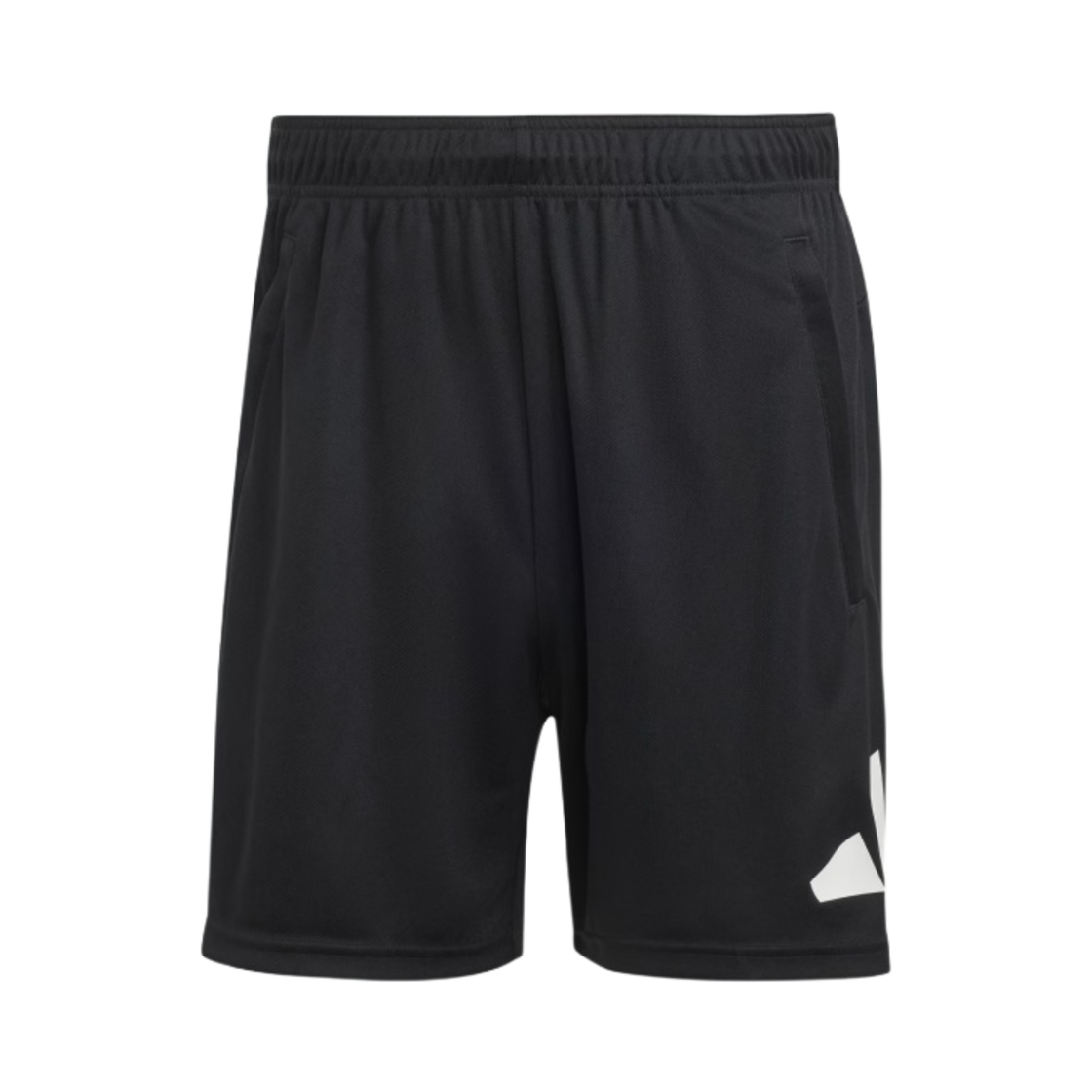 아디다스 에센셜 로고 트레이닝 쇼츠 블랙 - KR 사이즈(Adidas Essentials Logo Training Shorts Black - KR Sizing) - 1