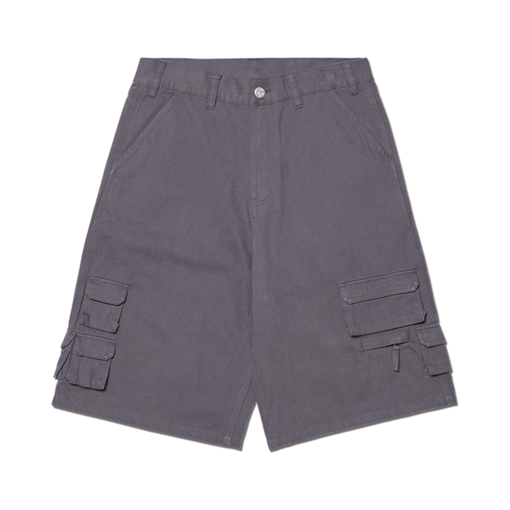 NMSS52SP12WCH NOMANUAL Utility Cargo Shorts Washed Charcoal