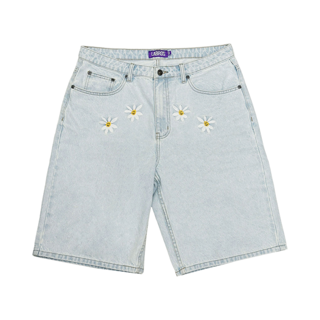 - Labros 4 Daisy Shorts Light Indigo