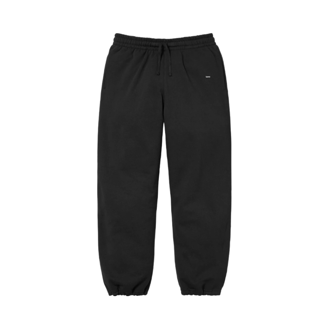 슈프림 스몰 박스 드로우코드 스웨트팬츠 블랙 - 24FW