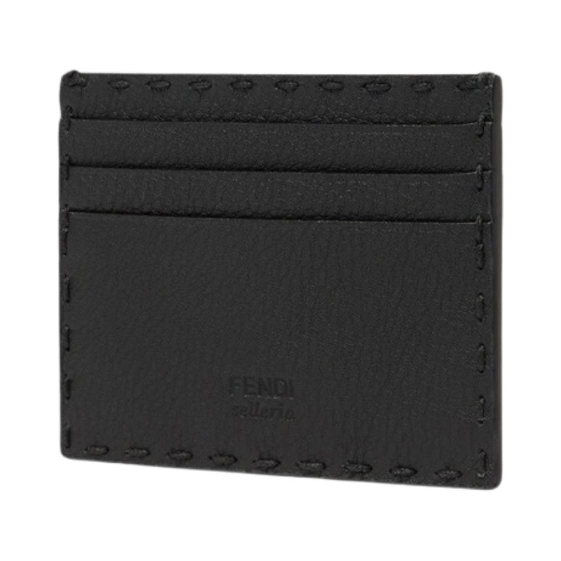 펜디 셀러리아 레더 카드 홀더 블랙(Fendi Selleria Leather Card Holder Black) - 2