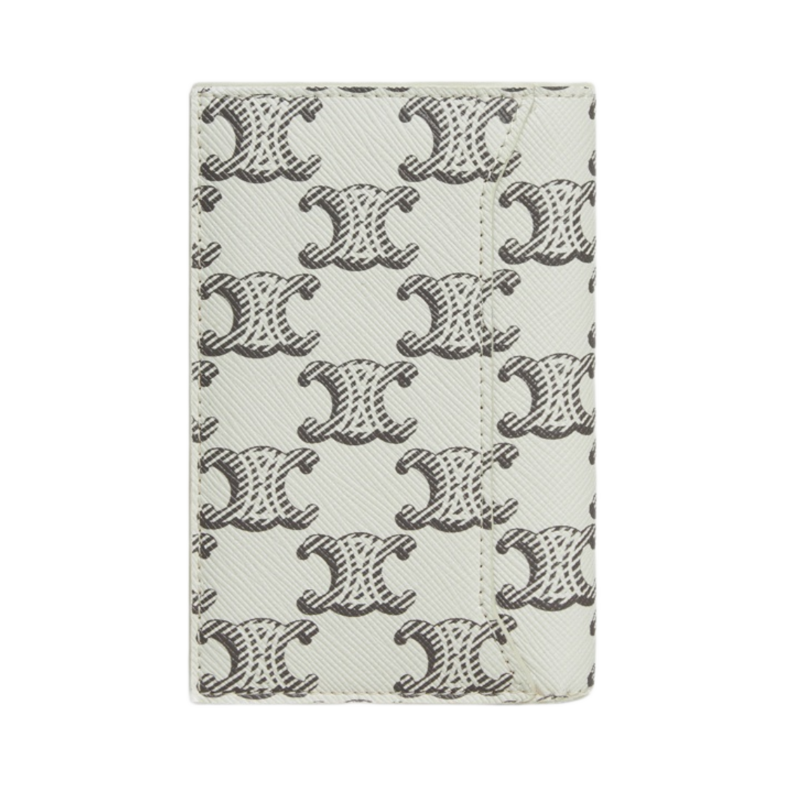 셀린느 버티컬 카드 홀더 트리옹프 캔버스 탄 에크루(Celine Vertical Card Holder in Triomphe Canvas Tan Ecru) - 3