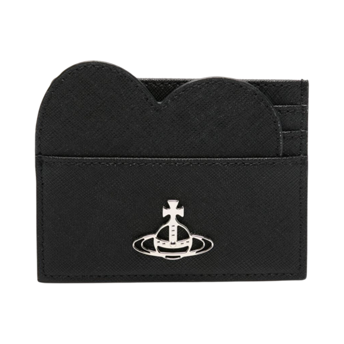 비비안 웨스트우드 하트 카드 홀더 블랙(Vivienne Westwood Heart Card Holder Black) - 1