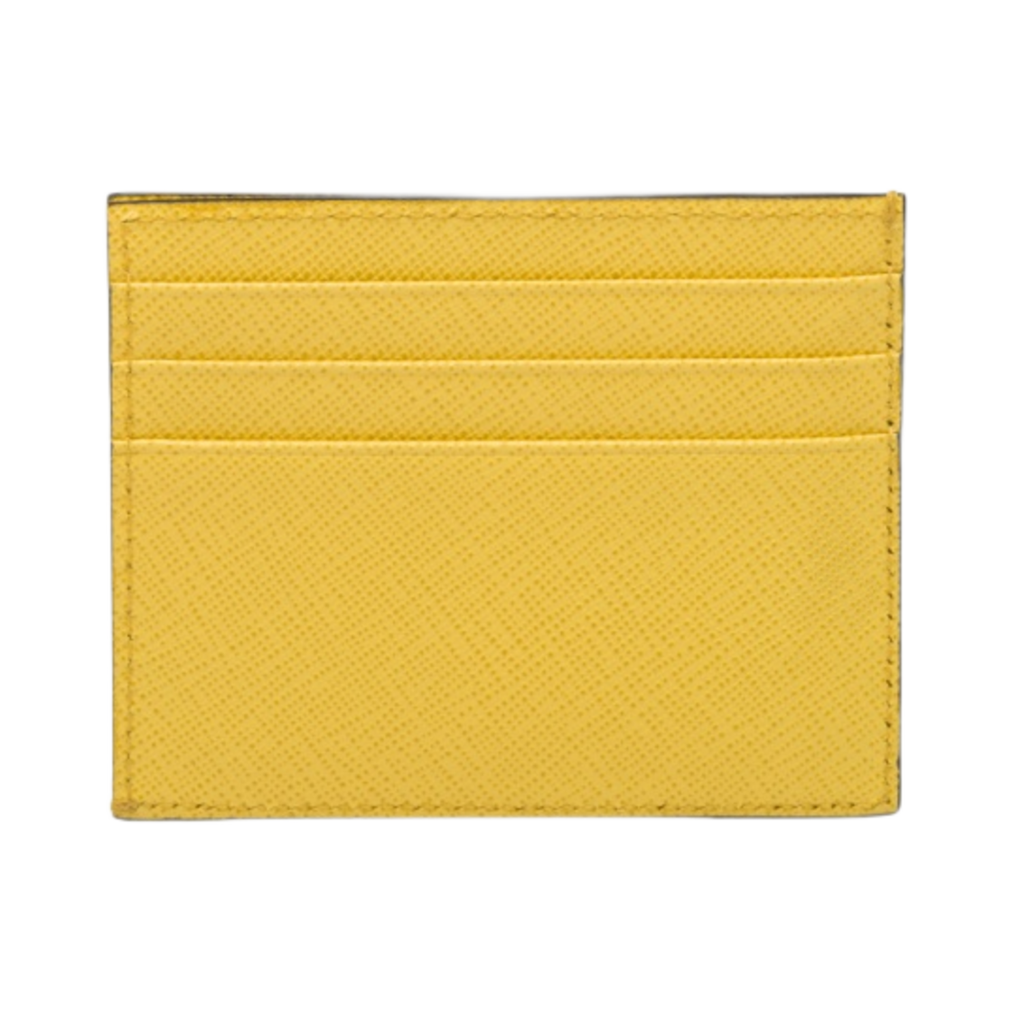 프라다 사피아노 레더 카드 홀더 써니 옐로우(Prada Saffiano Leather Card Holder Sunny Yellow) - 3