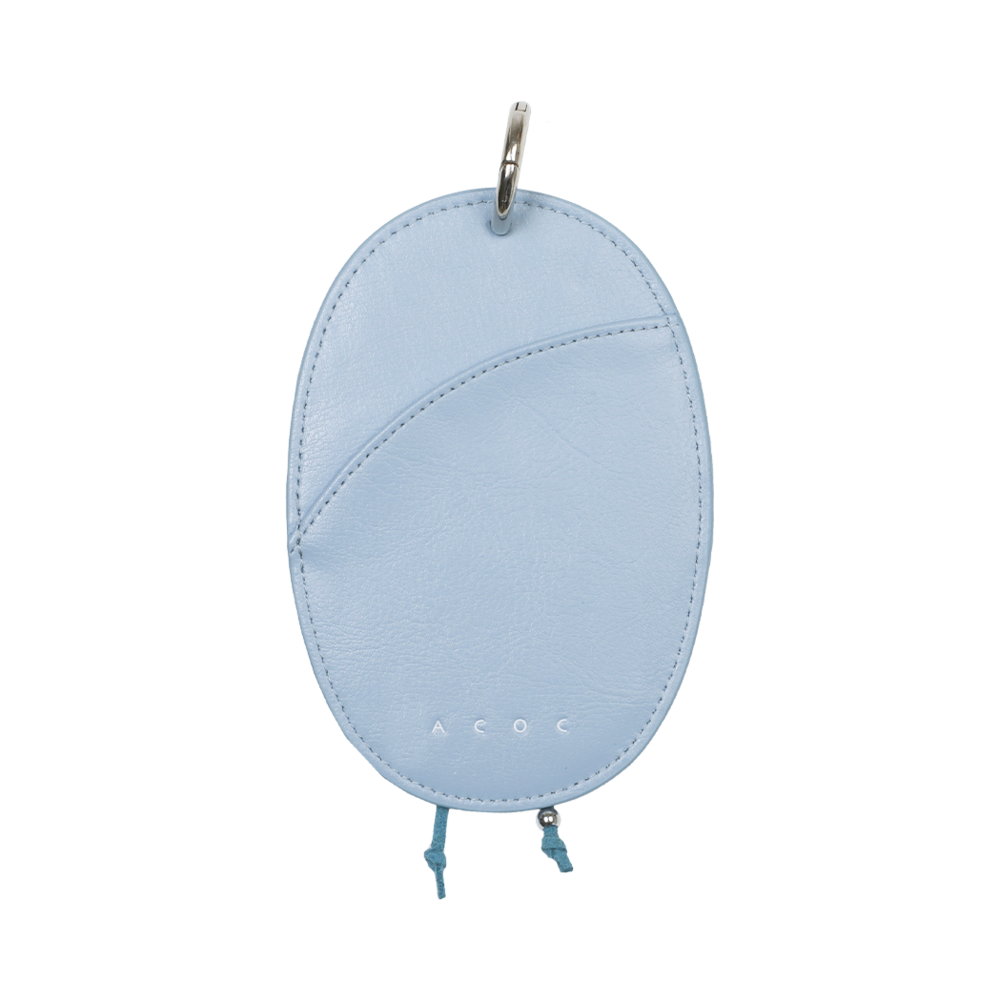 125AC643LB ACOC Pebblet Card Holder_Light Blue