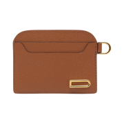 Delvaux Vagabond Card Holder Alpina Calf Tan