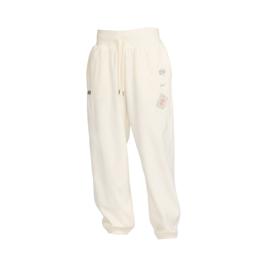 FD5502-110 (W) Nike Naomi Osaka Phoenix Fleece High Waisted Oversized Pants Pale Ivory - Asia
