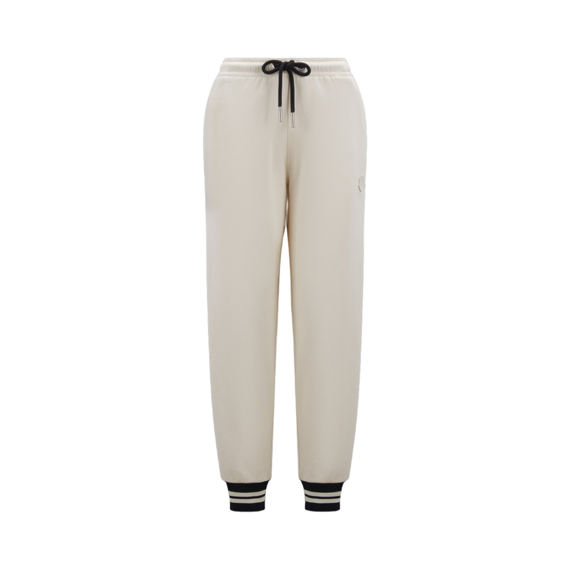 (W) 몽클레르 플리스 트랙 팬츠 오프 화이트 - 23FW((W) Moncler Fleece Track Pants Off White - 23FW) - 1