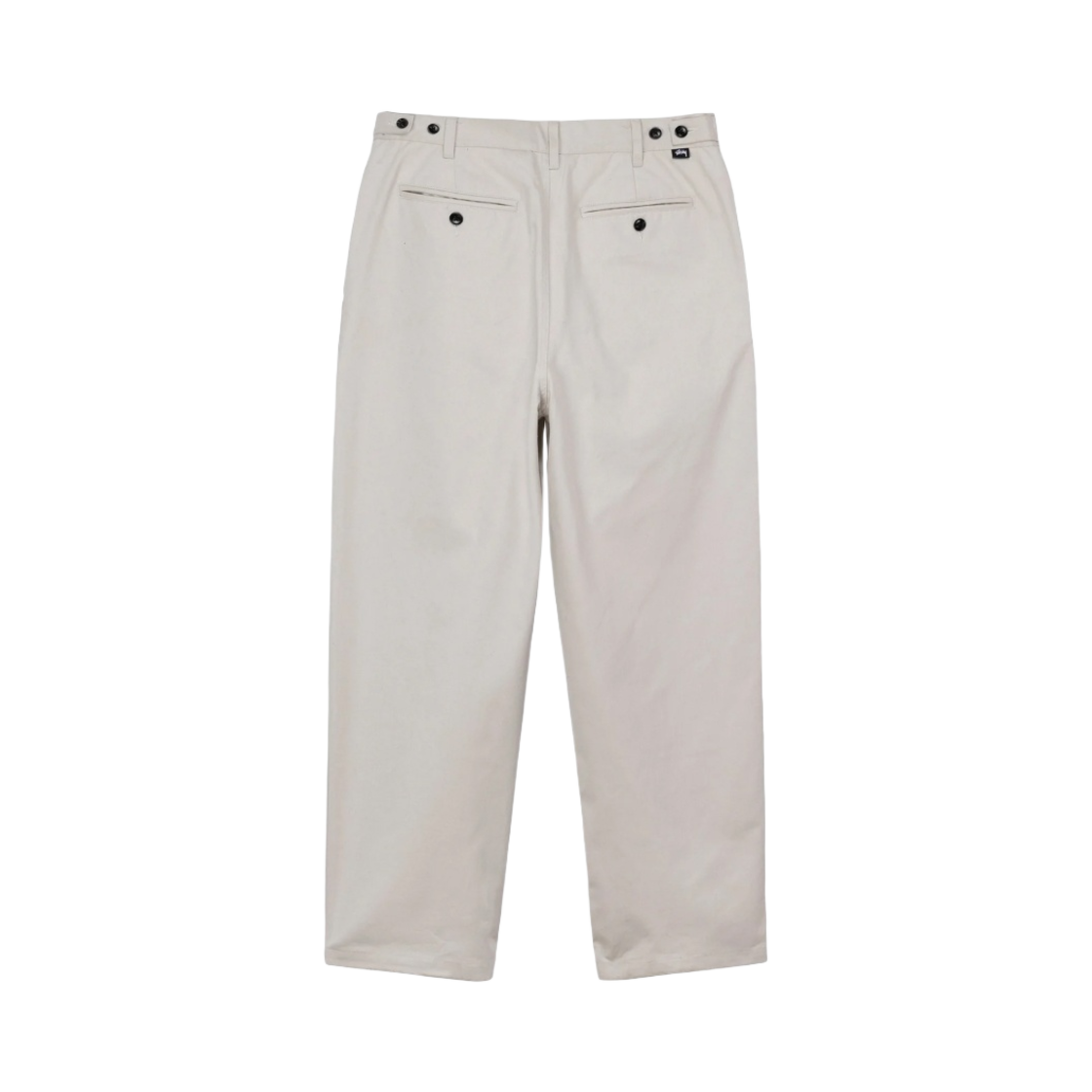 스투시 트윌 볼륨 플리츠 트라우저 본(Stussy Twill Volume Pleated Trousers Bone) - 2