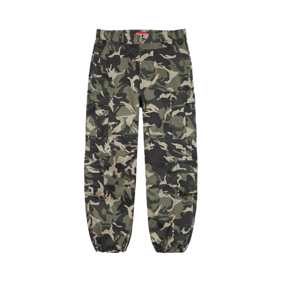 슈프림 카고 팬츠 올리브 카모 - 23SS