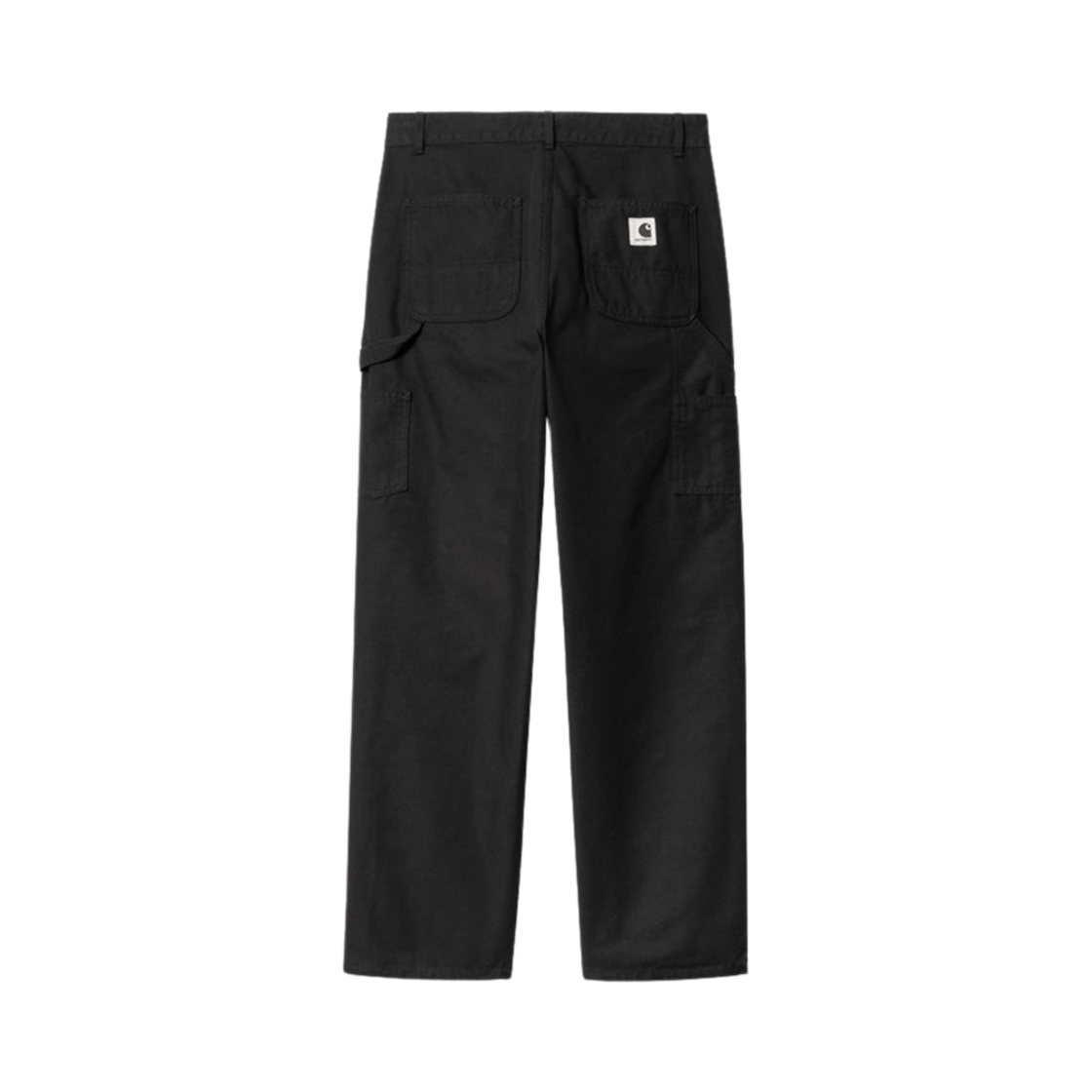 I032966-89-02 (W) Carhartt WIP Hubbard Canvas Pierce Pants Straight Black