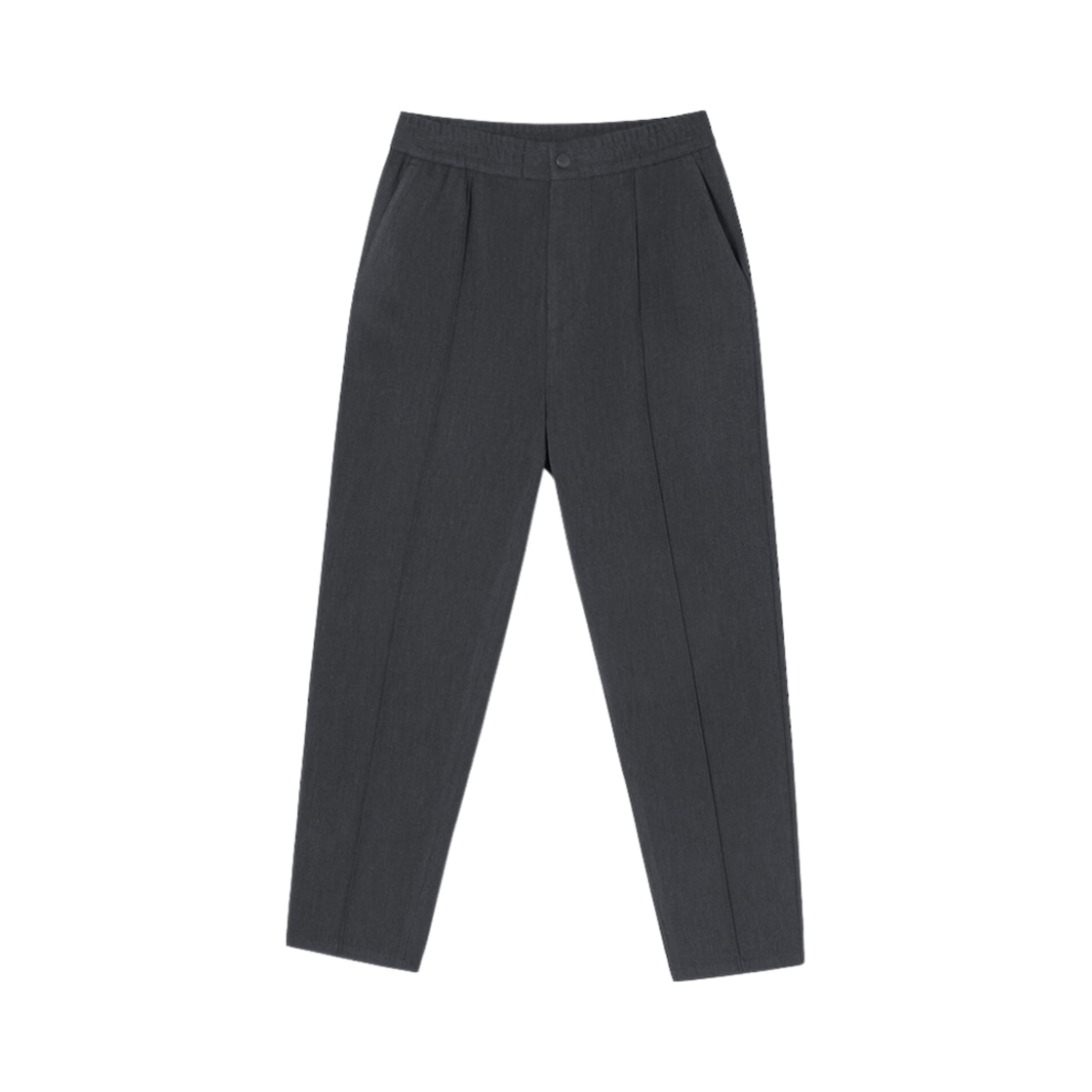 (W) 라코스테 브러쉬드 밴딩 배기 팬츠 그레이((W) Lacoste Brushed Banded Baggy Pants Grey) - 1