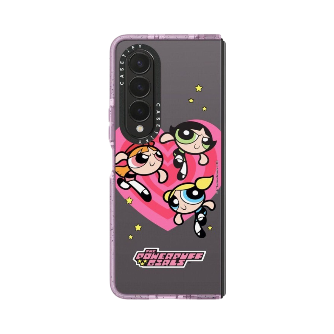 케이스티파이 x 파워퍼프걸 갤럭시 하트 임팩트 케이스 반투명 헤이즈 퍼플(Casetify x The Powerpuff Girls Galaxy Heart Impact Case Sheer Haze Purple) - 2