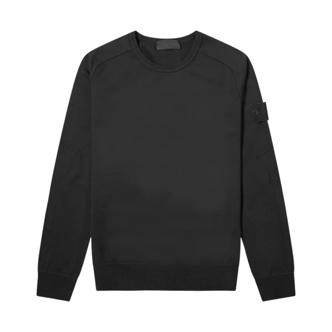 스톤 아일랜드 637F3 고스트 피스 스웨트셔츠 블랙 - 20SS